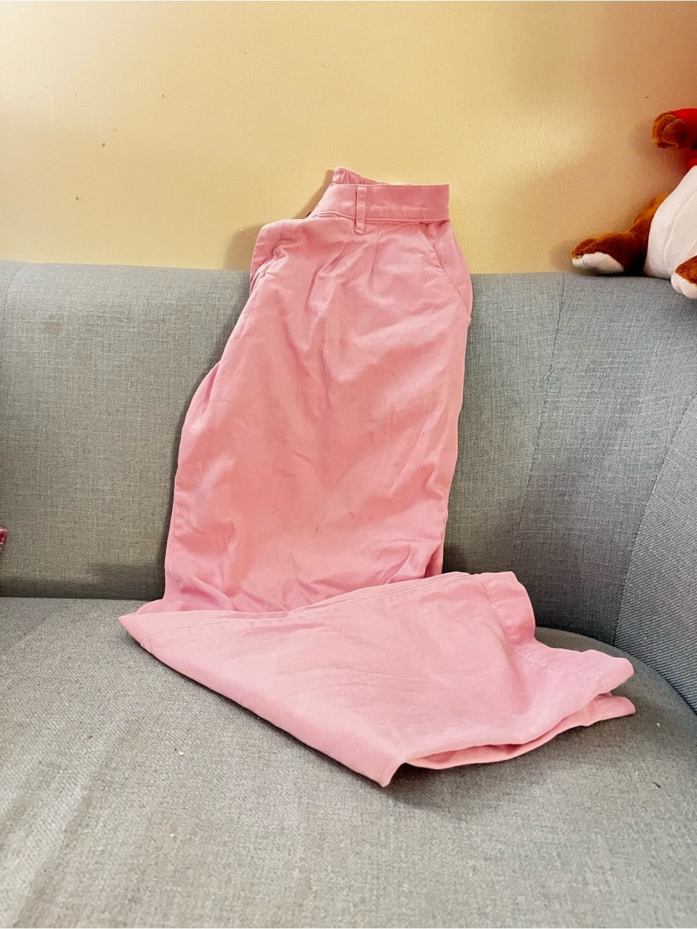 Big Bud Press Lavender Elastic-Waist Trousers